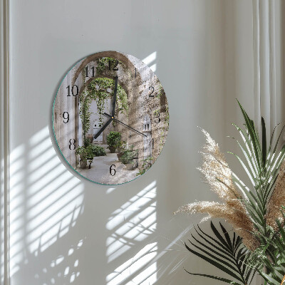 Orologio rotondo Piante da viale