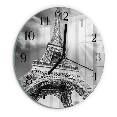 Orologio rotondo Torre Eiffel Parigi