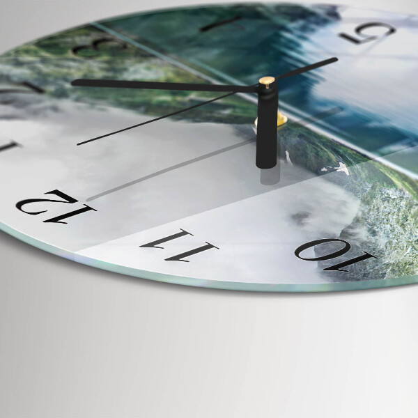 Orologio rotondo Lago di montagna