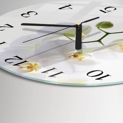 Orologio rotondo Orchidea