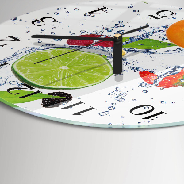 Orologio rotondo Frutta Limone