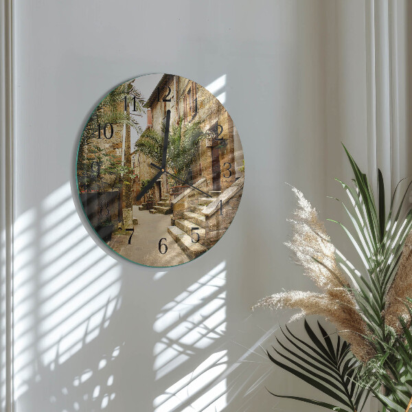 Orologio rotondo Avenue Palms