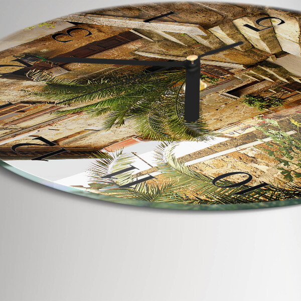 Orologio rotondo Avenue Palms