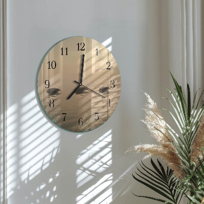 Orologio rotondo Pietre Acqua