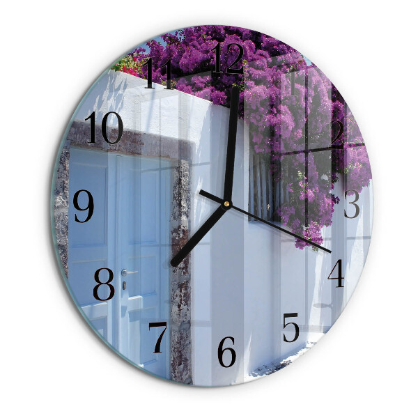 Orologio rotondo Fiori per la casa