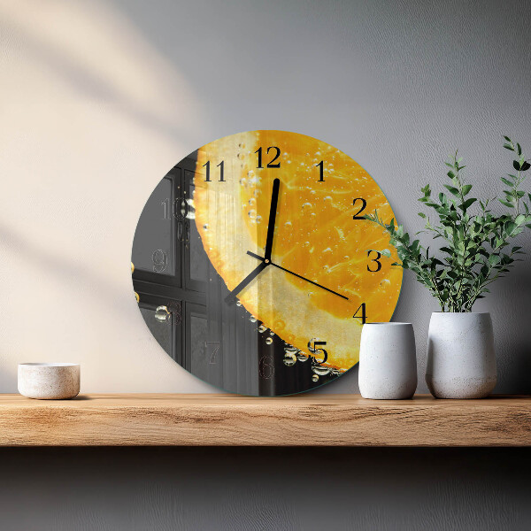 Orologio rotondo Citrico