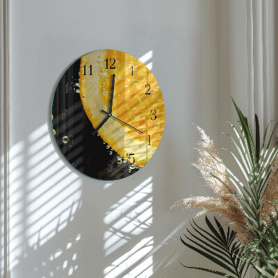 Orologio rotondo Citrico
