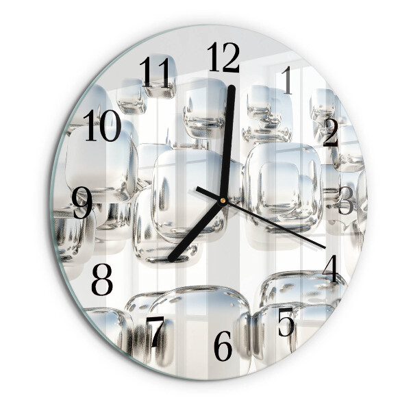 Orologio rotondo cubo 3D