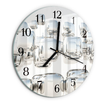 Orologio rotondo cubo 3D