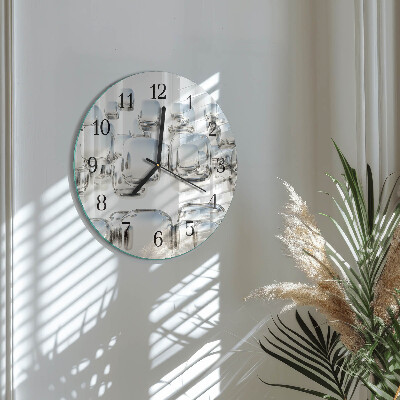 Orologio rotondo cubo 3D