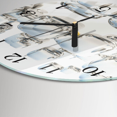Orologio rotondo cubo 3D