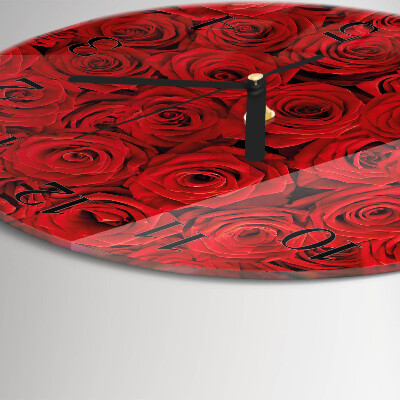 Orologio rotondo Rose
