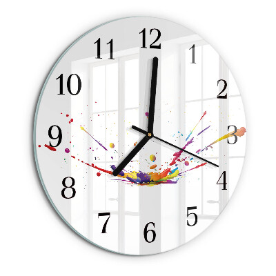 Orologio rotondo Macchie