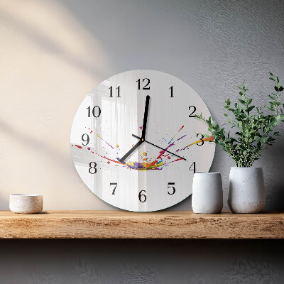 Orologio rotondo Macchie