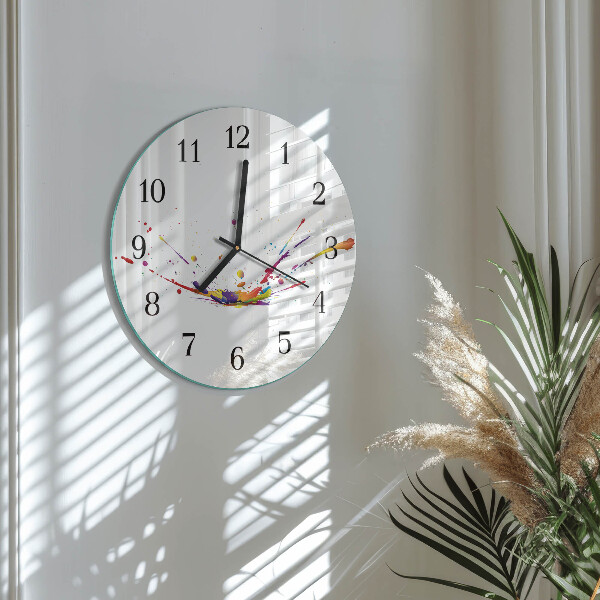 Orologio rotondo Macchie
