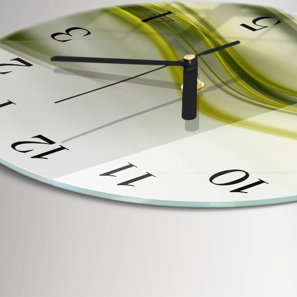 Orologio rotondo Linee astratte