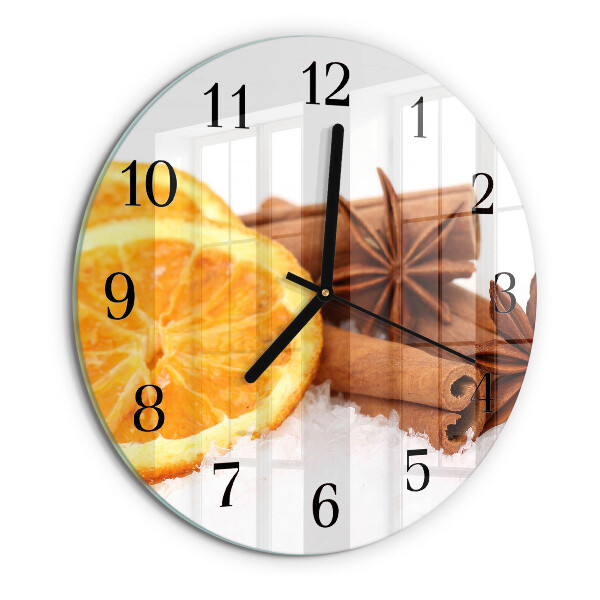 Orologio rotondo Limone e vaniglia
