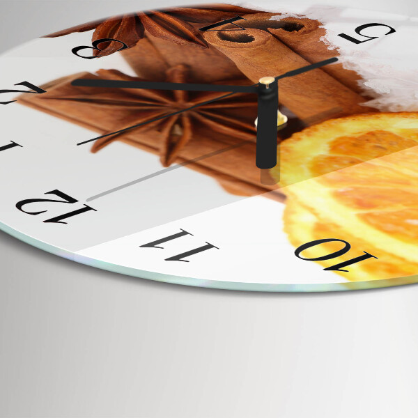 Orologio rotondo Limone e vaniglia