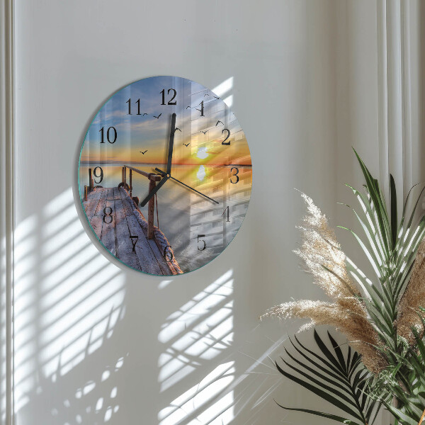 Orologio rotondo Molo