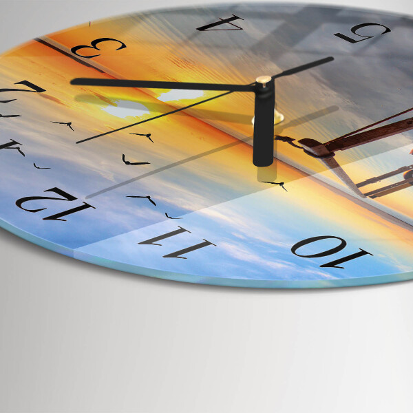 Orologio rotondo Molo