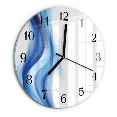 Orologio rotondo Fumo astratto