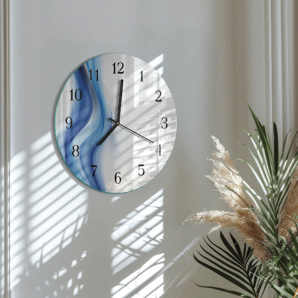 Orologio rotondo Fumo astratto