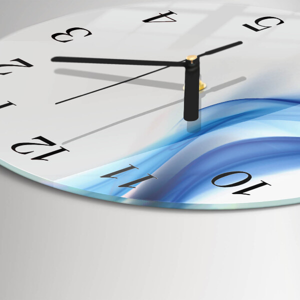 Orologio rotondo Fumo astratto