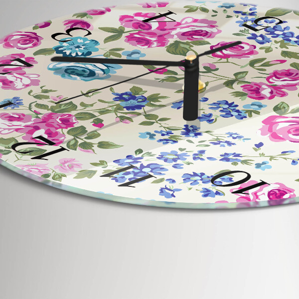 Orologio rotondo Rose