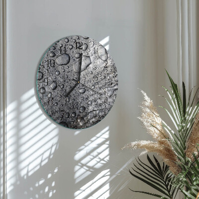 Orologio rotondo Gocce