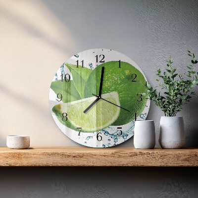 Orologio rotondo Carbonato di calcio