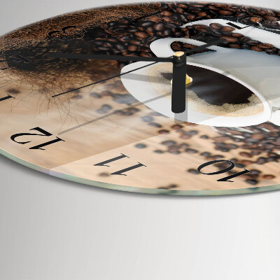 Orologio rotondo Tazza di caffè