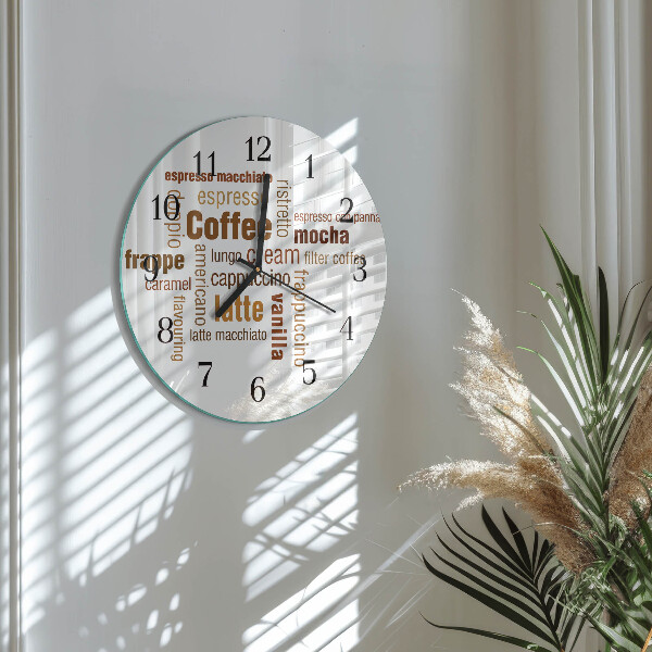 Orologio rotondo Caffè