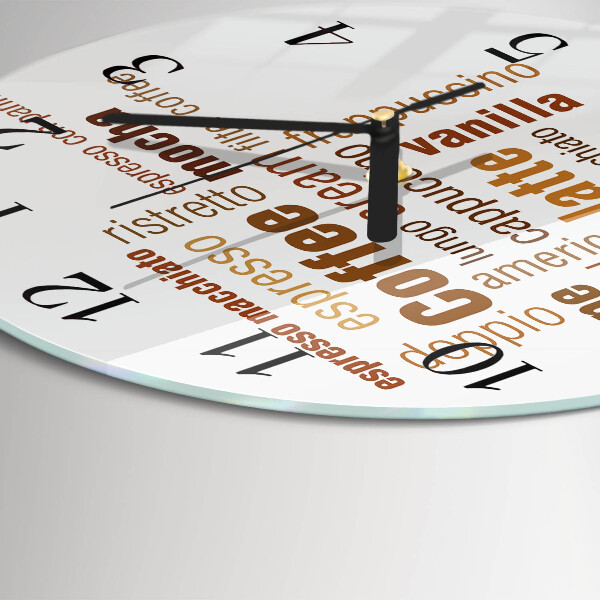 Orologio rotondo Caffè