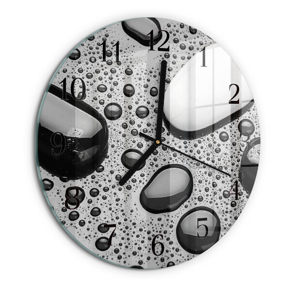 Orologio rotondo Pietre