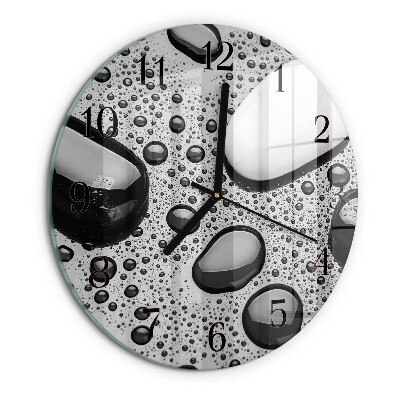 Orologio rotondo Pietre