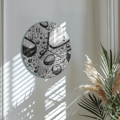 Orologio rotondo Pietre