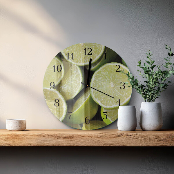 Orologio rotondo Carbonato di calcio
