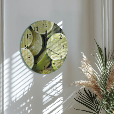 Orologio rotondo Carbonato di calcio