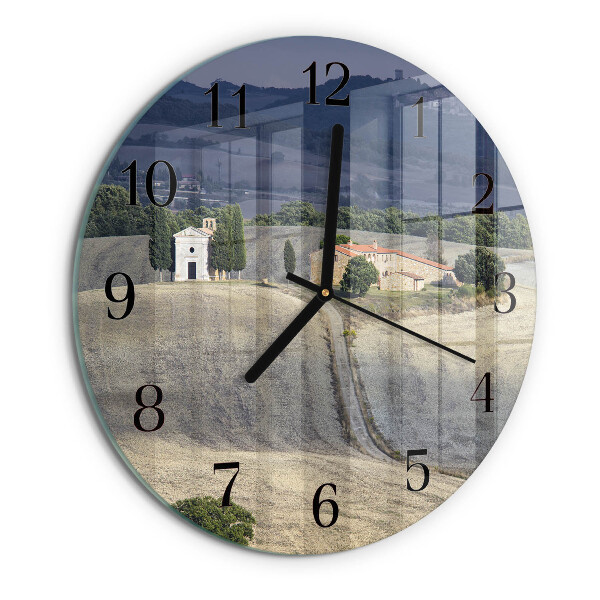 Orologio rotondo Paesaggio