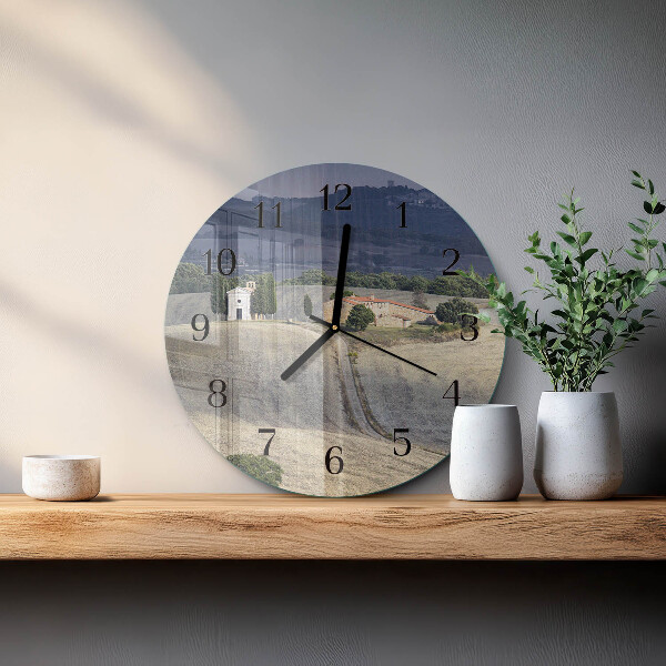 Orologio rotondo Paesaggio