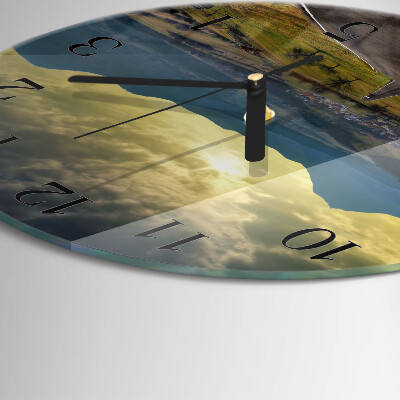 Orologio rotondo Sentiero delle Montagne