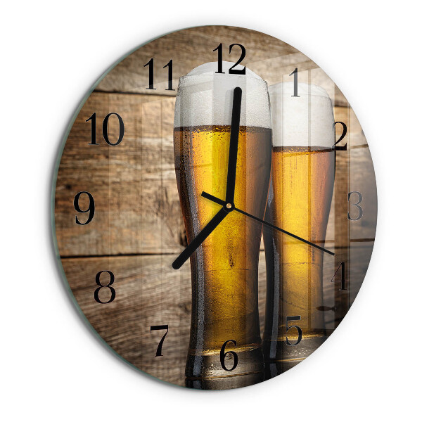 Orologio rotondo Birra