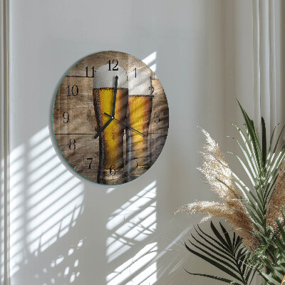 Orologio rotondo Birra