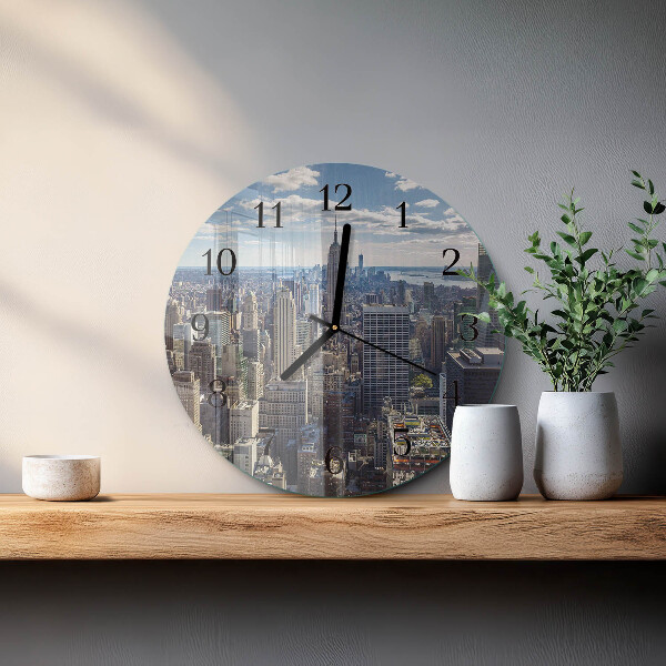 Orologio rotondo Città