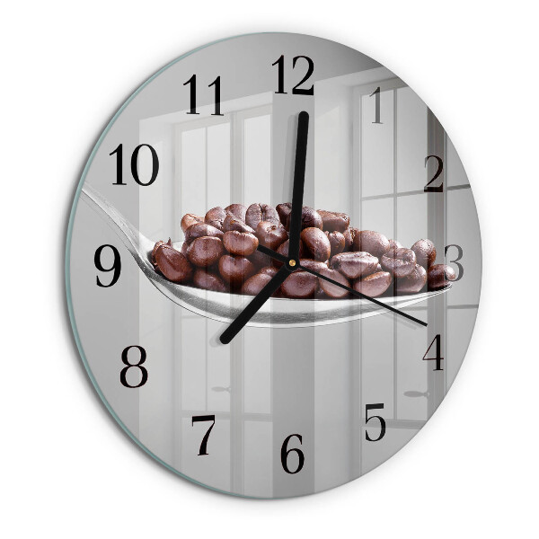 Orologio rotondo Un cucchiaio di caffè
