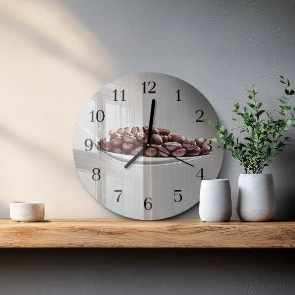Orologio rotondo Un cucchiaio di caffè