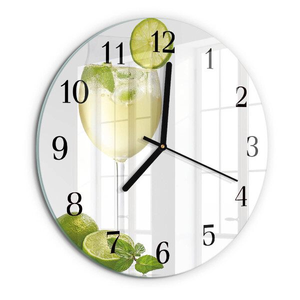 Orologio rotondo Carbonato di calcio