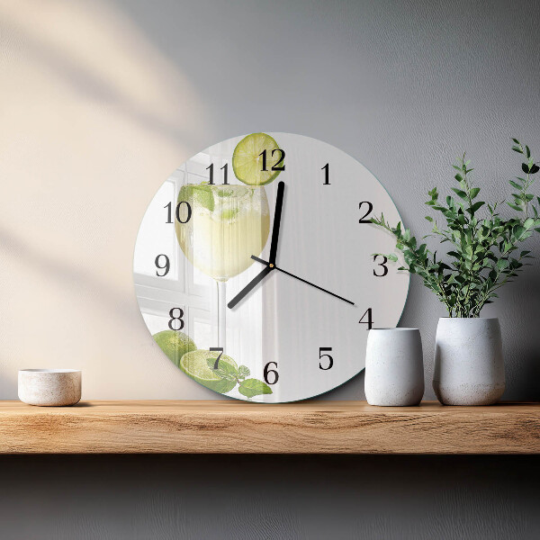 Orologio rotondo Carbonato di calcio