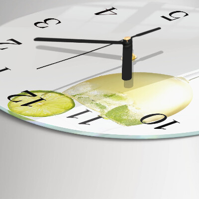 Orologio rotondo Carbonato di calcio