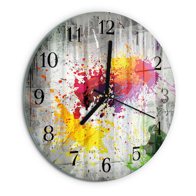 Orologio rotondo Macchie